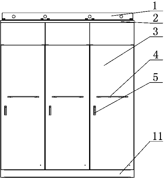 Low-voltage combined type marine electric device