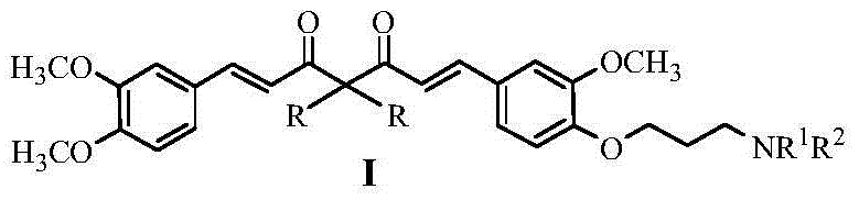 Curcumin analogues and preparation and application thereof