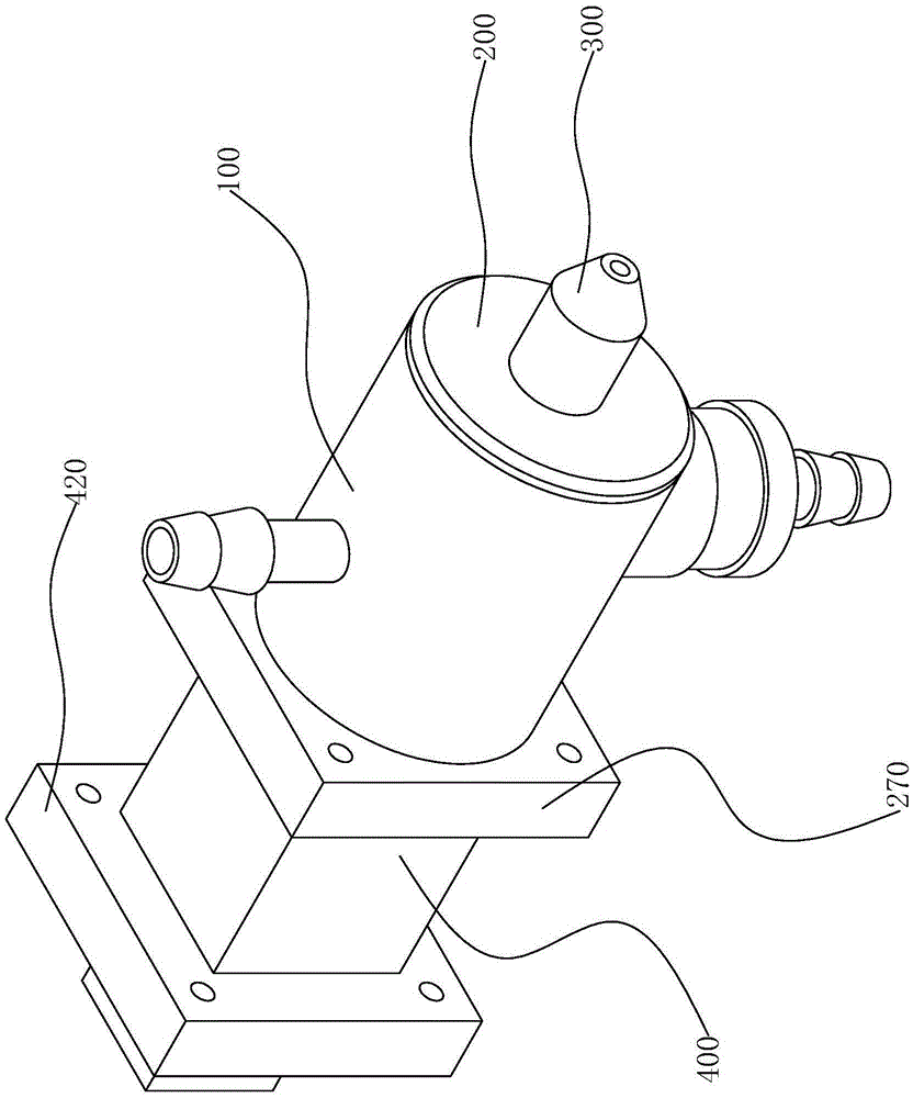 A pneumatically driven thermal insulation wax injection gun