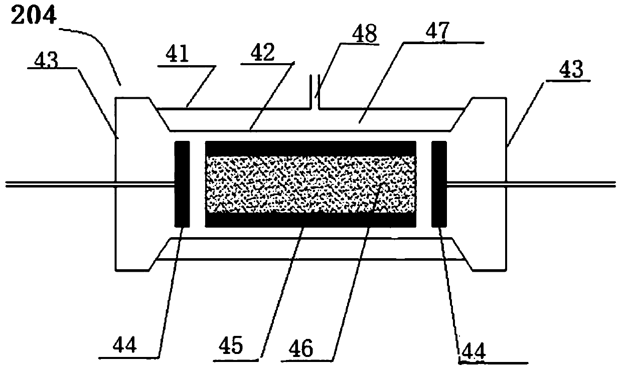 An experimental device and method capable of simulating reservoir rock imbibition under formation conditions