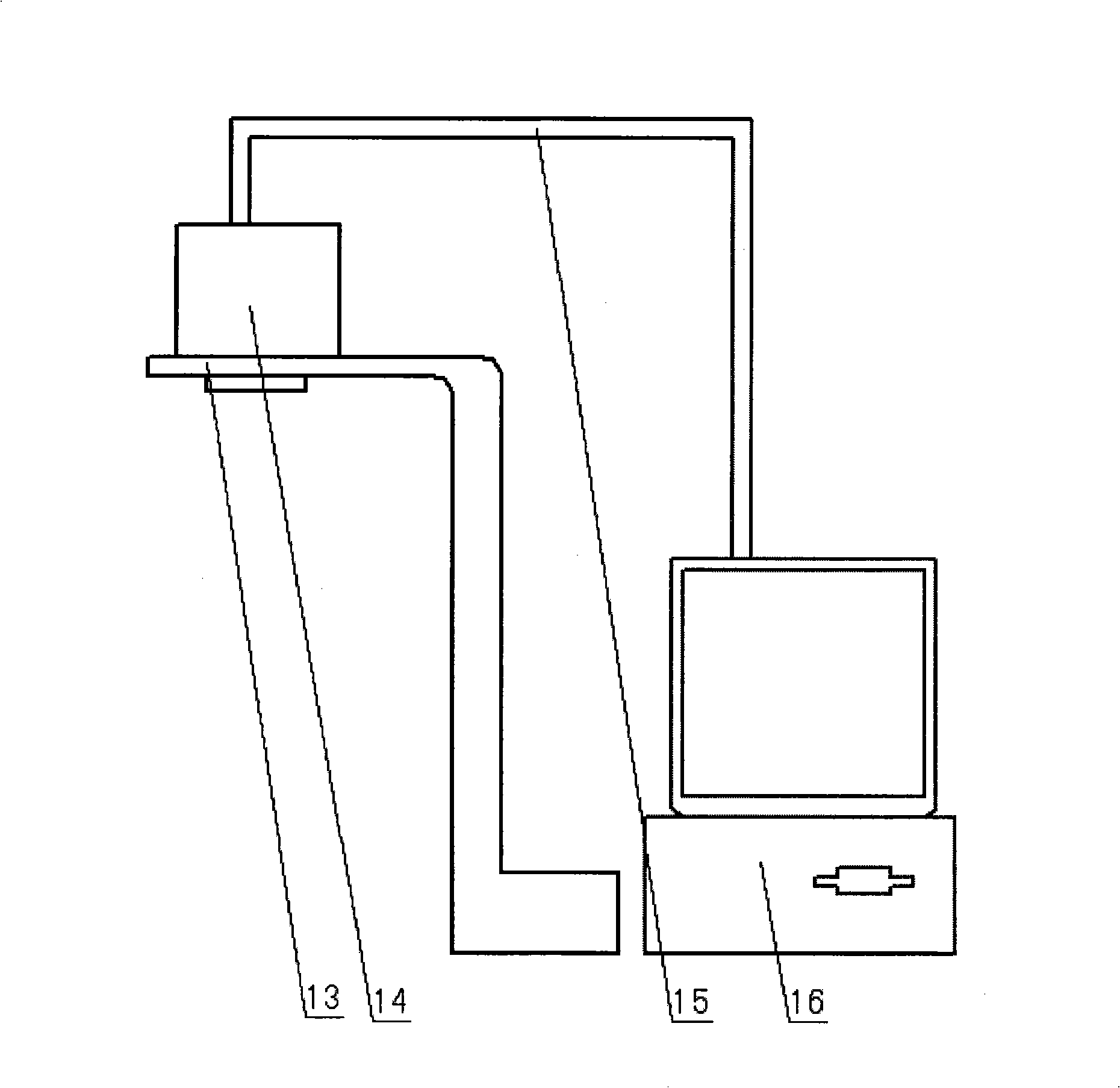 Method for dynamically measuring guide rail linearity