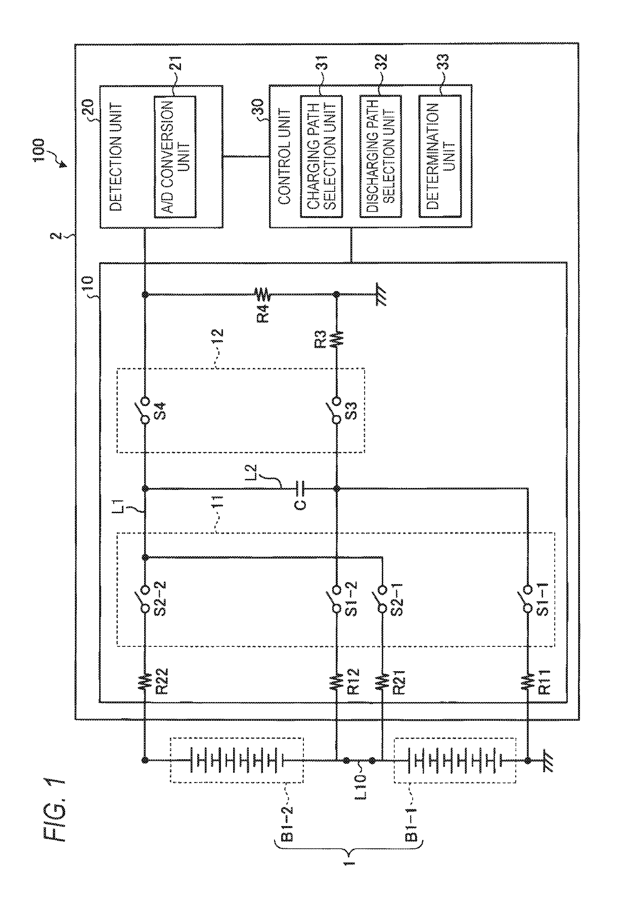 Voltage detection device, voltage detection method, abnormality determination device, abnormality determination method, and battery pack system