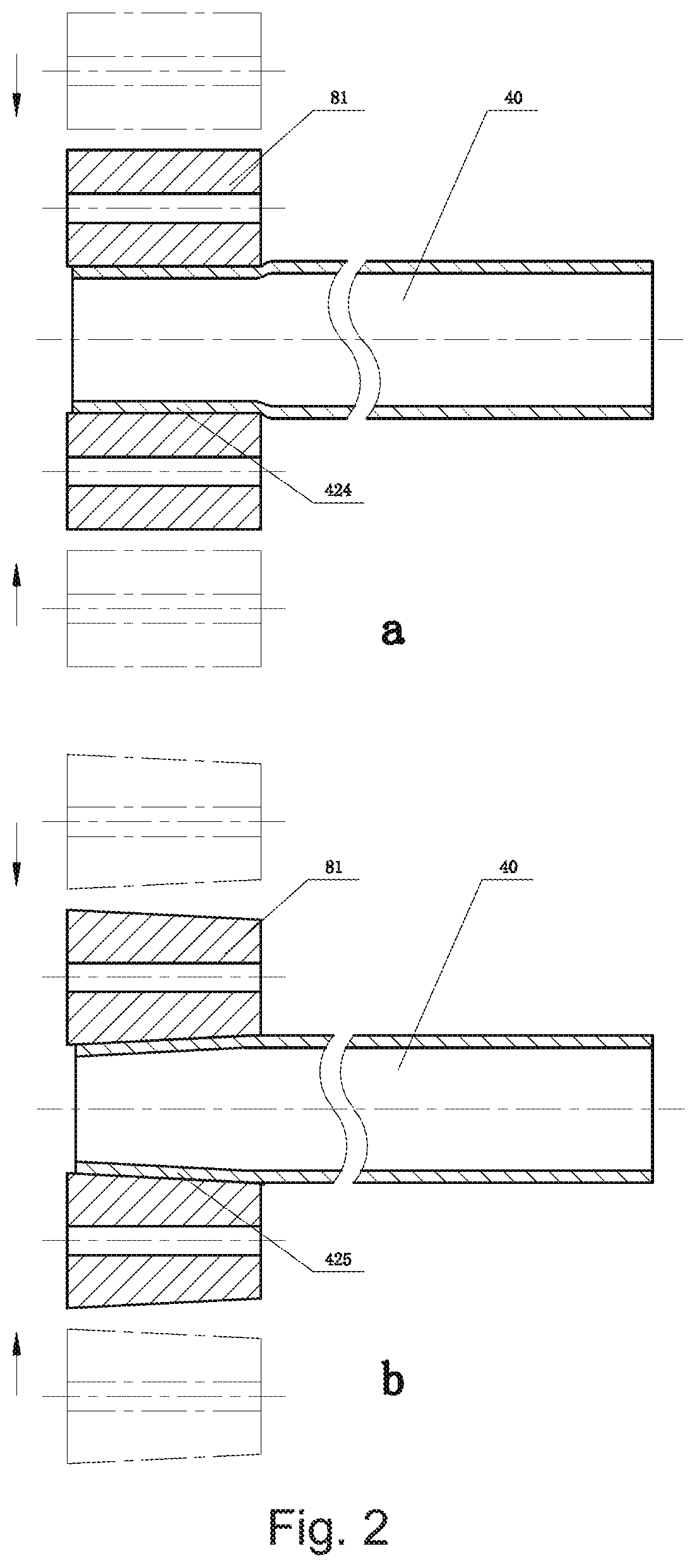 Method, module, and apparatus for roll-processing external pipe thread, and external pipe thread production line