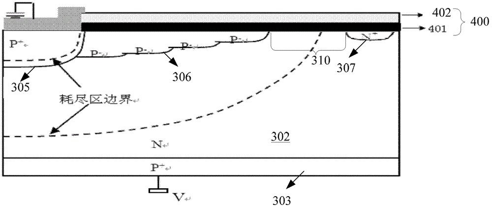 Terminal extension structure and manufacturing method thereof