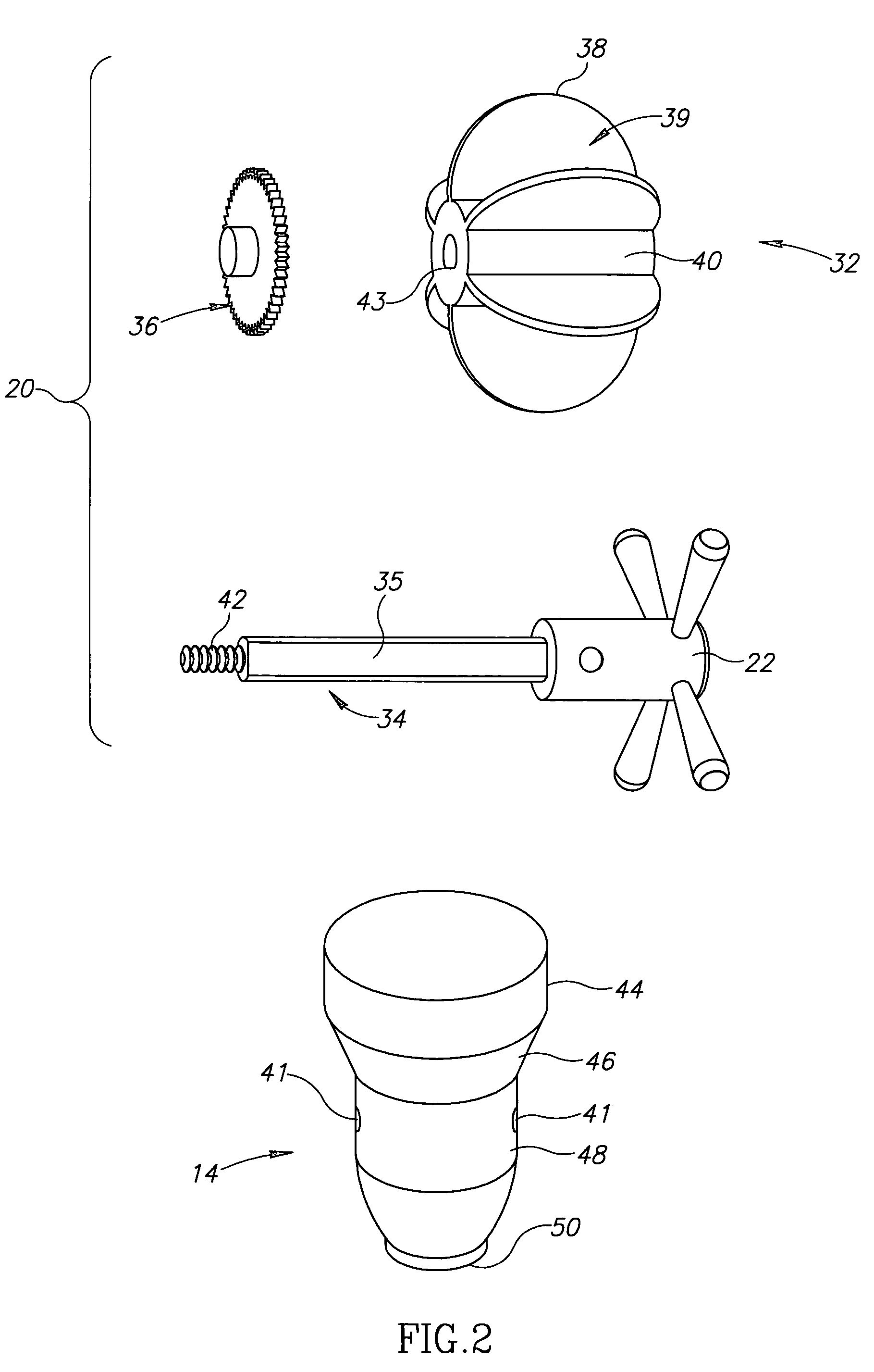 Granular product dispensing system