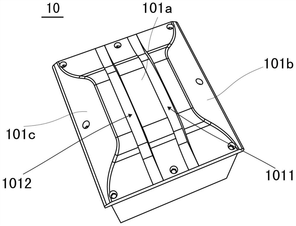 Binocular vehicle bottom image acquisition device