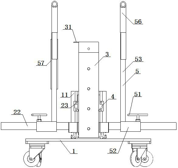 Mechanical installation assistive device with power-assisted lifting function