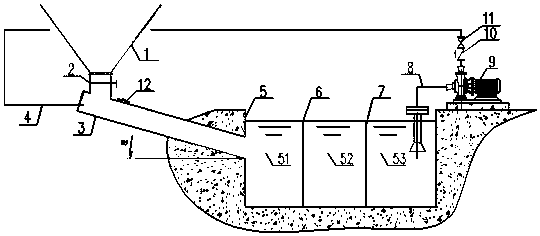 Ash discharging device of bag-type dust collector