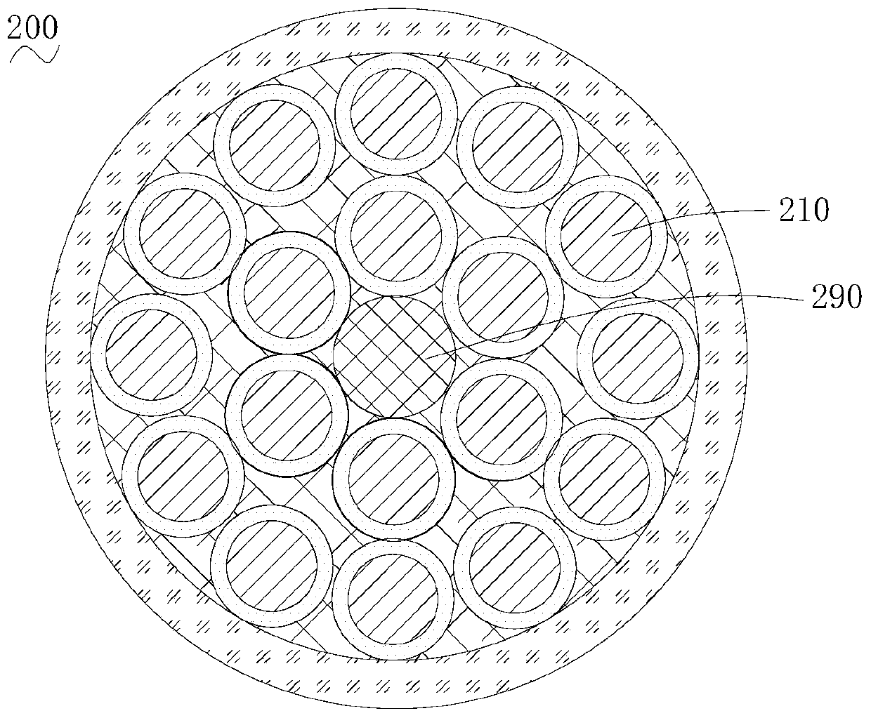 Composite grounding body and grounding device