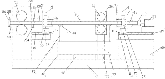 Panel processing method utilizing left limiting sensor, right limiting senor and clamping head limiting sensor