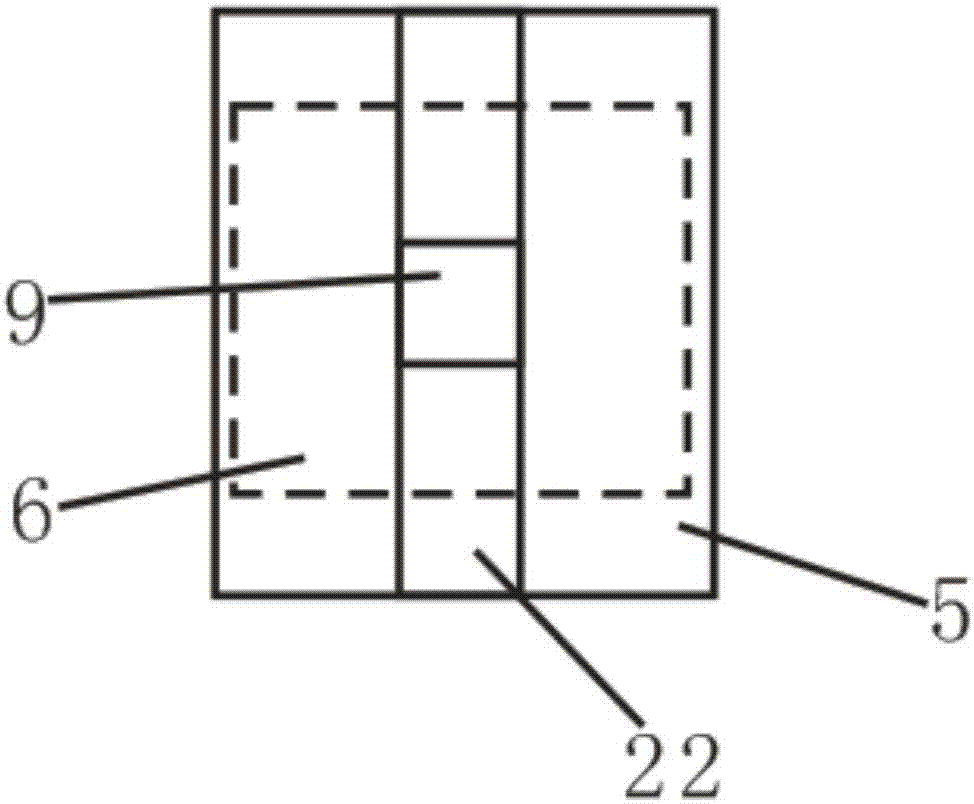 Waterproof structure of dry-type transformer