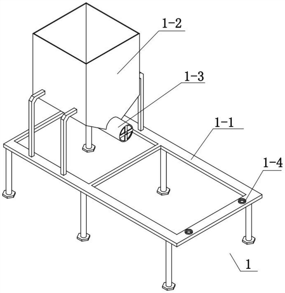 Mortar spraying device with gradually-changed spraying direction