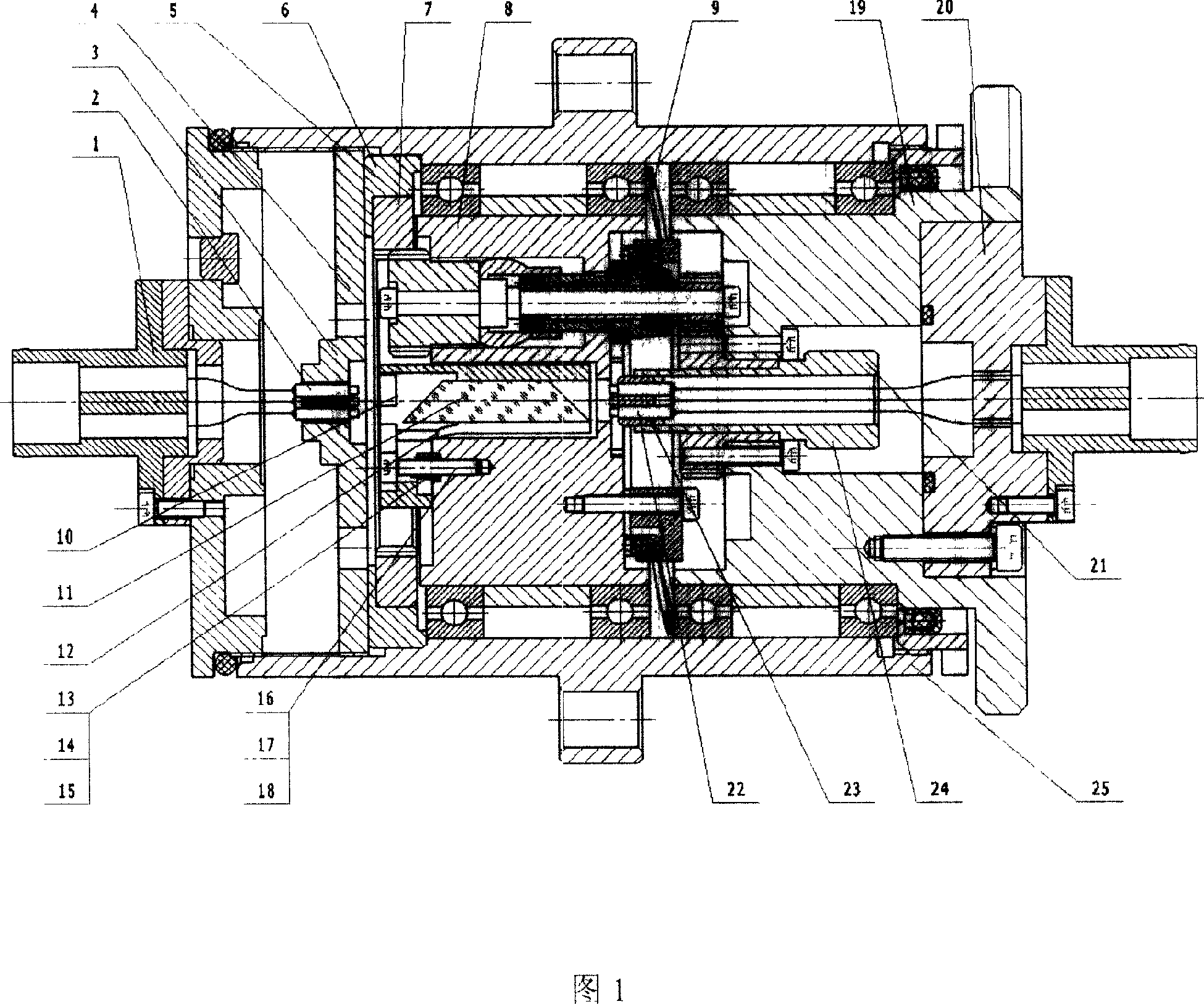 Optical fibre rotary collector