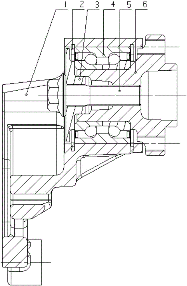 Fan shaft assembly