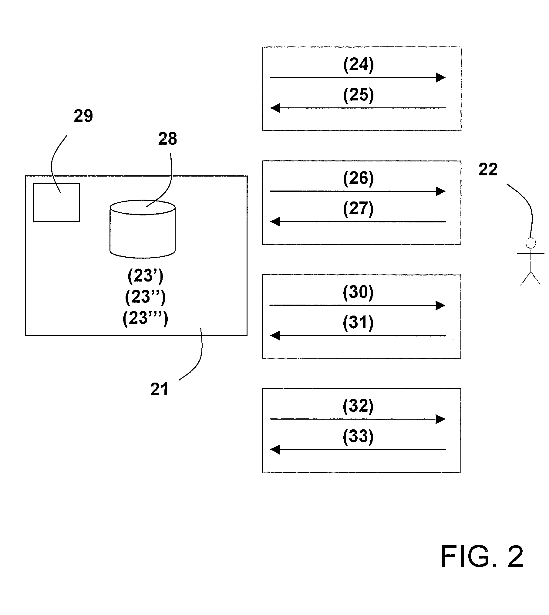 Method and system for electronic reauthentication of a communication party