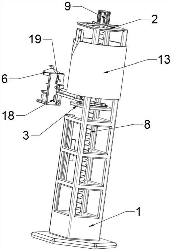 Textile dyeing material guide device