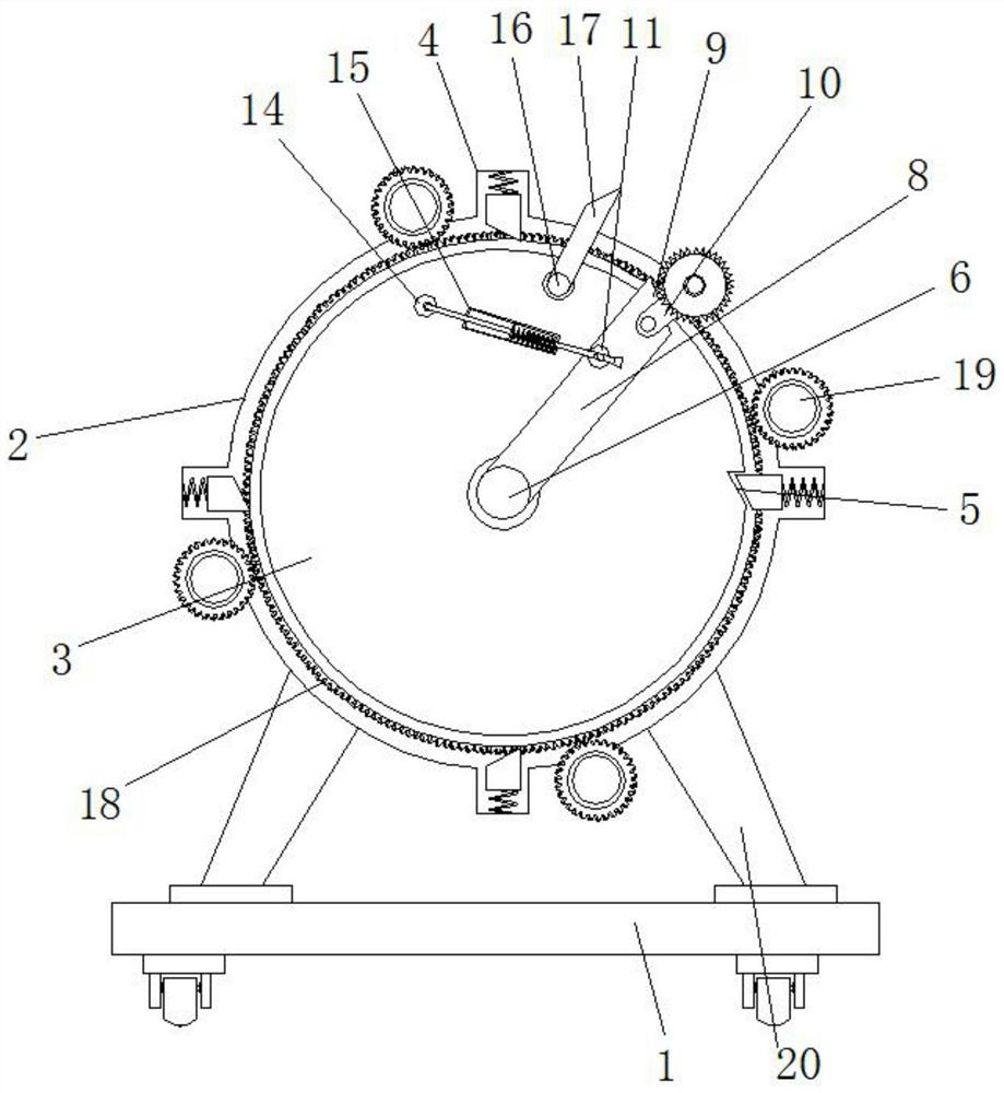 A cutting device for superconductor screw rod