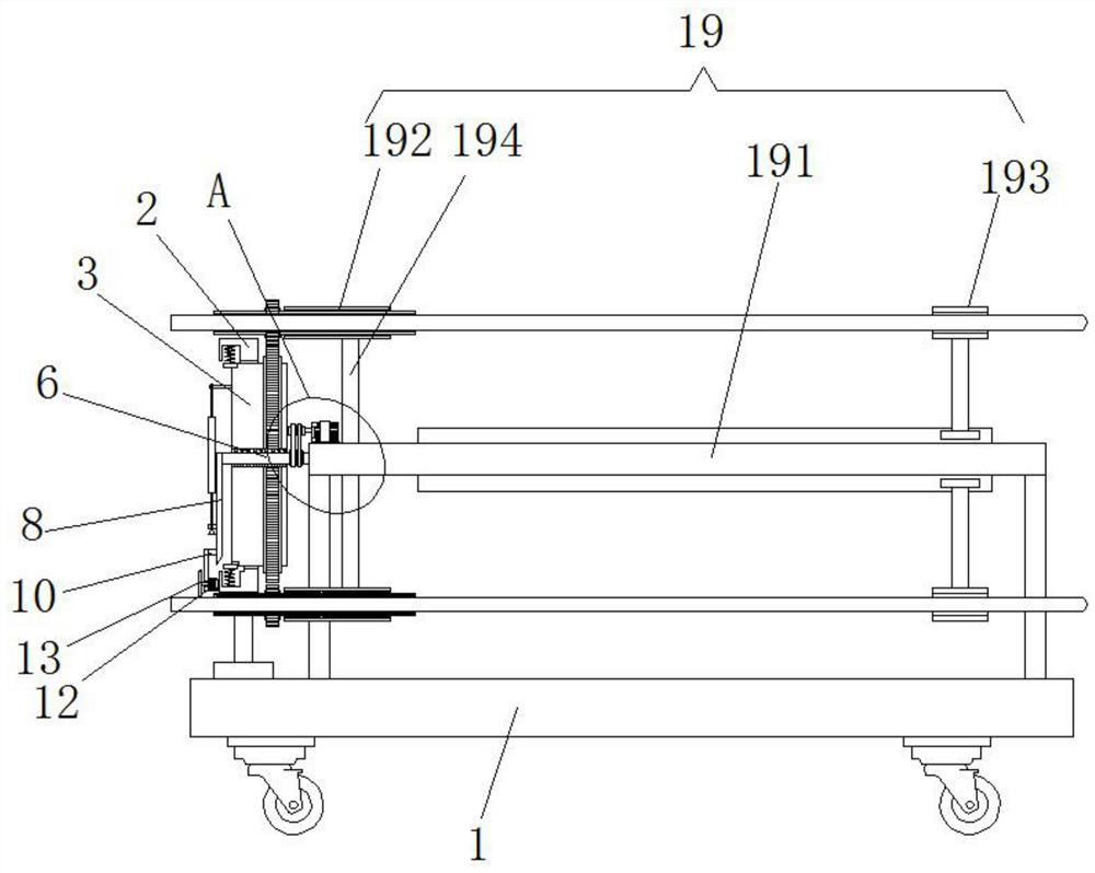 A cutting device for superconductor screw rod