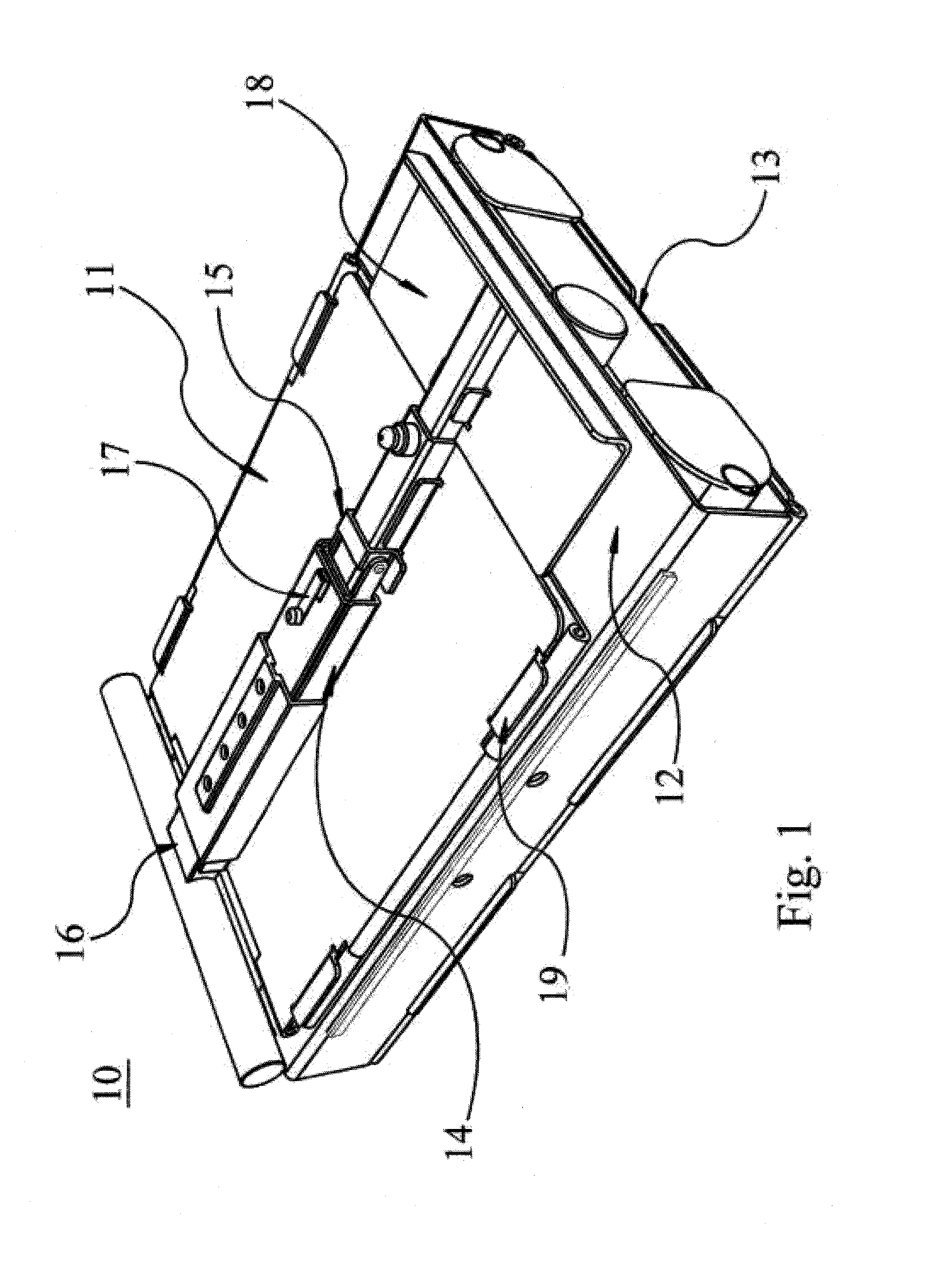 Compact and portable gynecological exam device