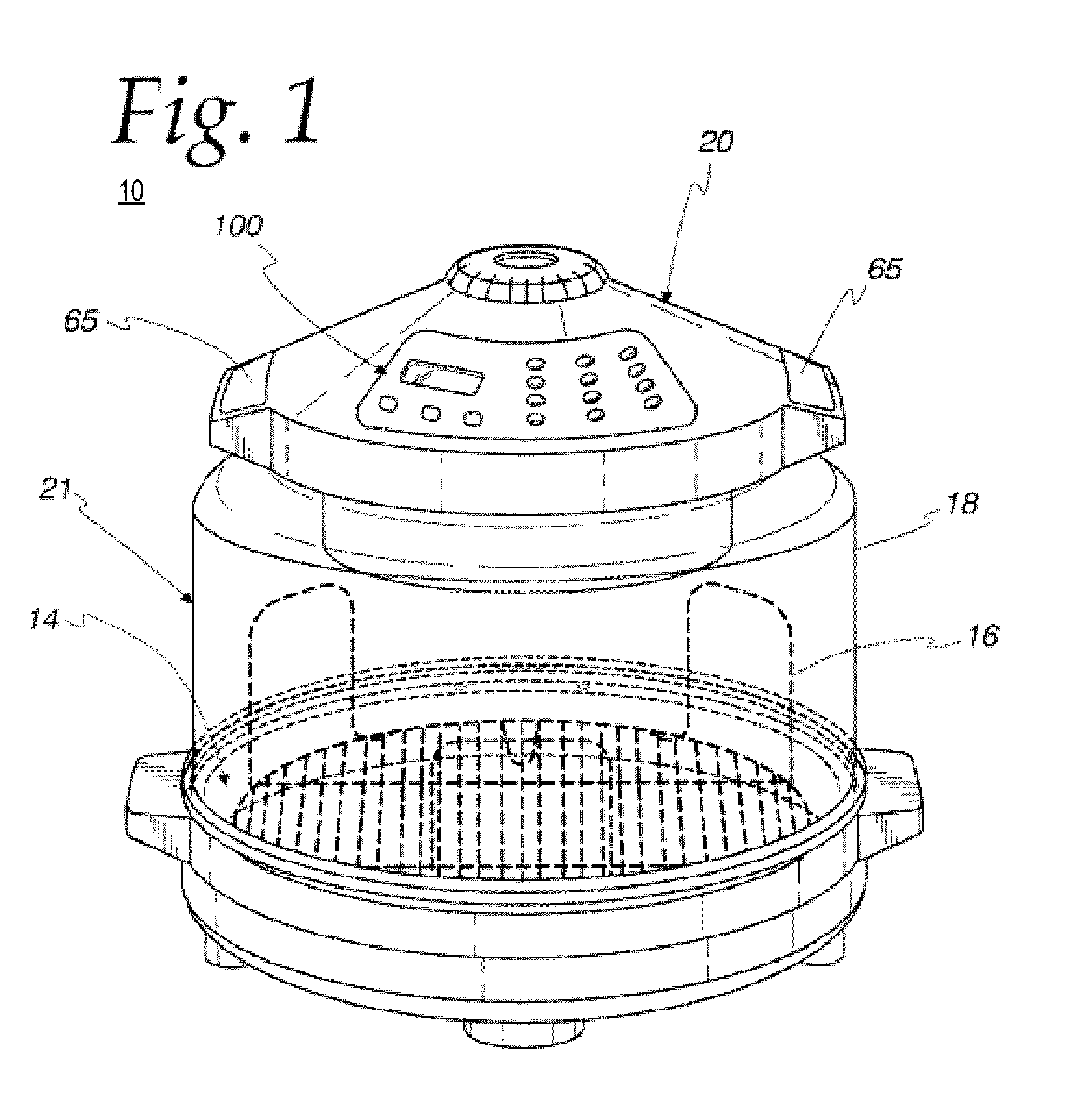 System and Method for a Programmable Counter-top Electric Oven and Dehydrator