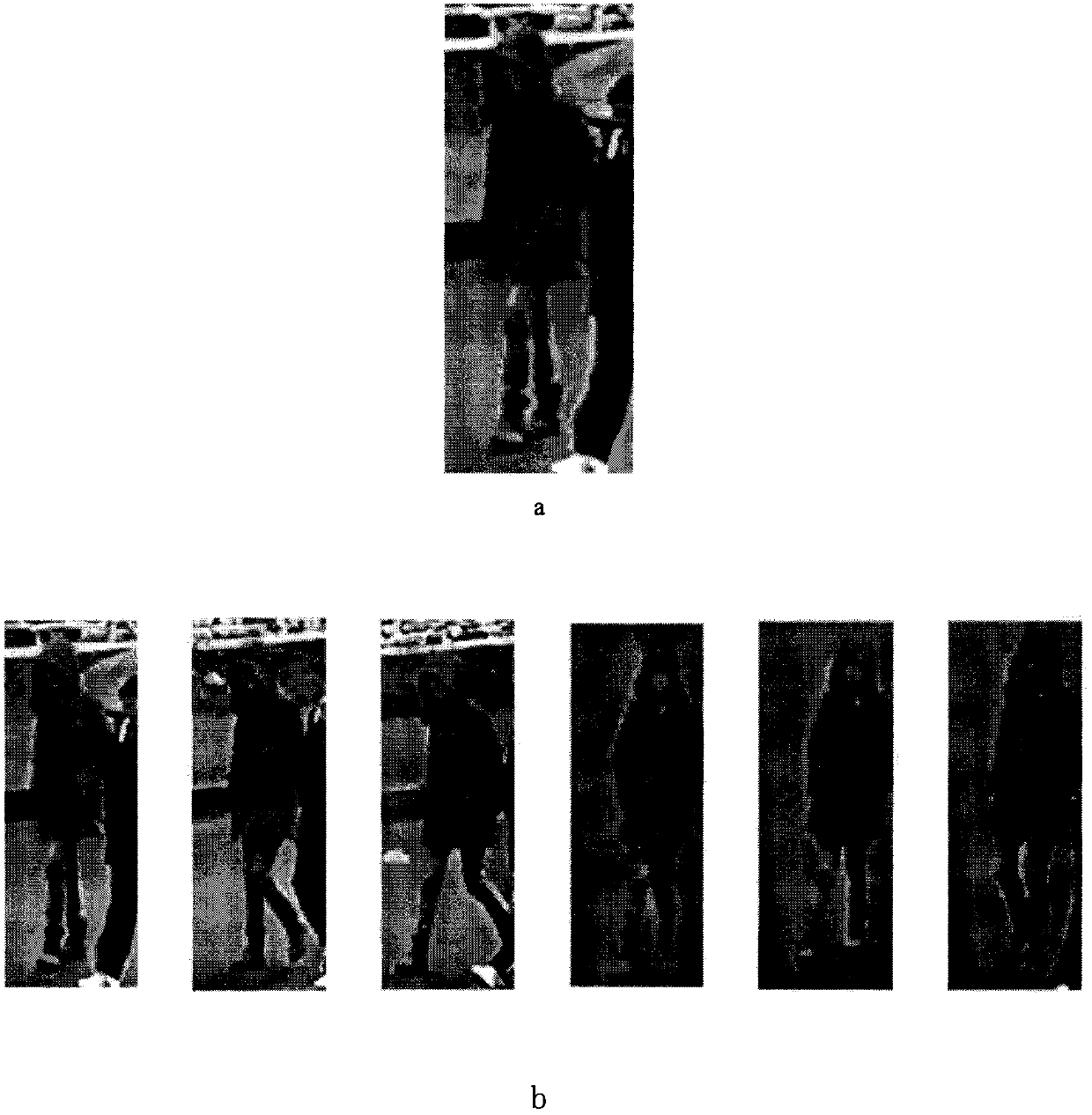 Pedestrian re-identification algorithm implementation method based on HSV and SDALF