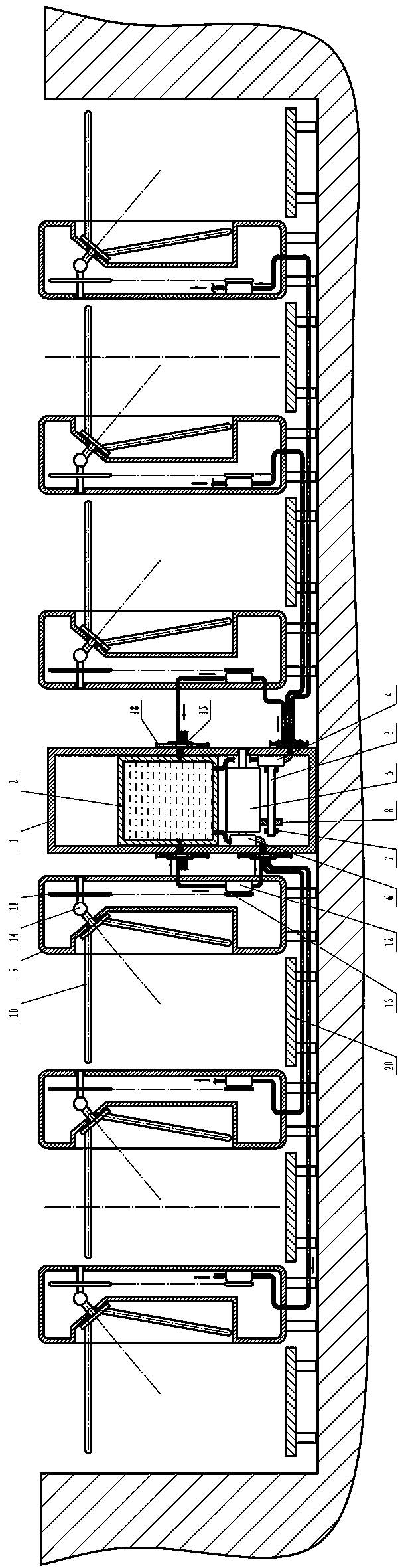 Local flow limiting device in scenic area