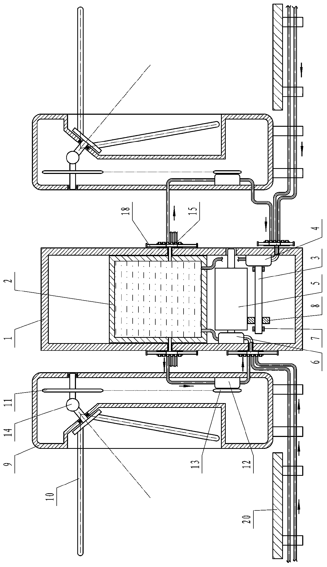 Local flow limiting device in scenic area