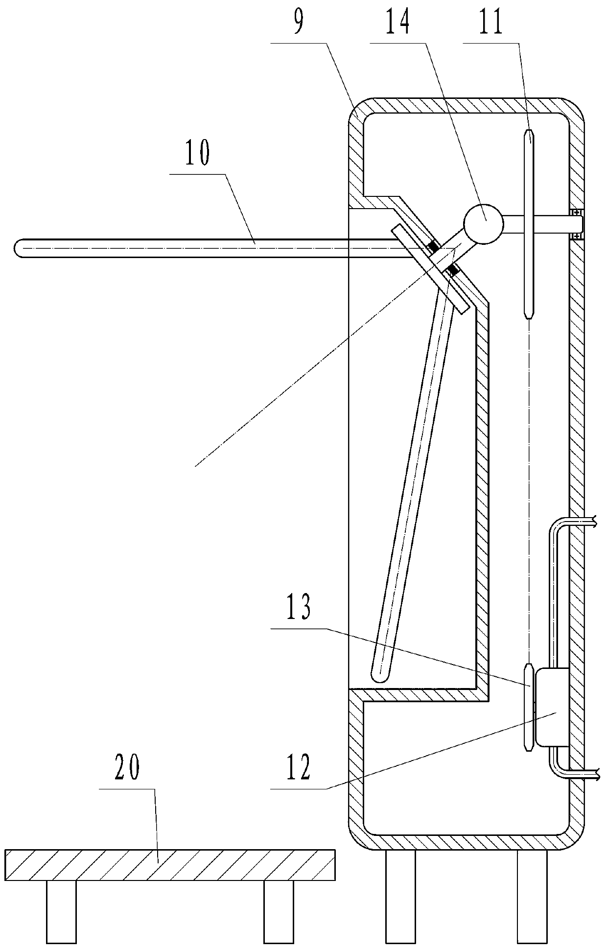 Local flow limiting device in scenic area