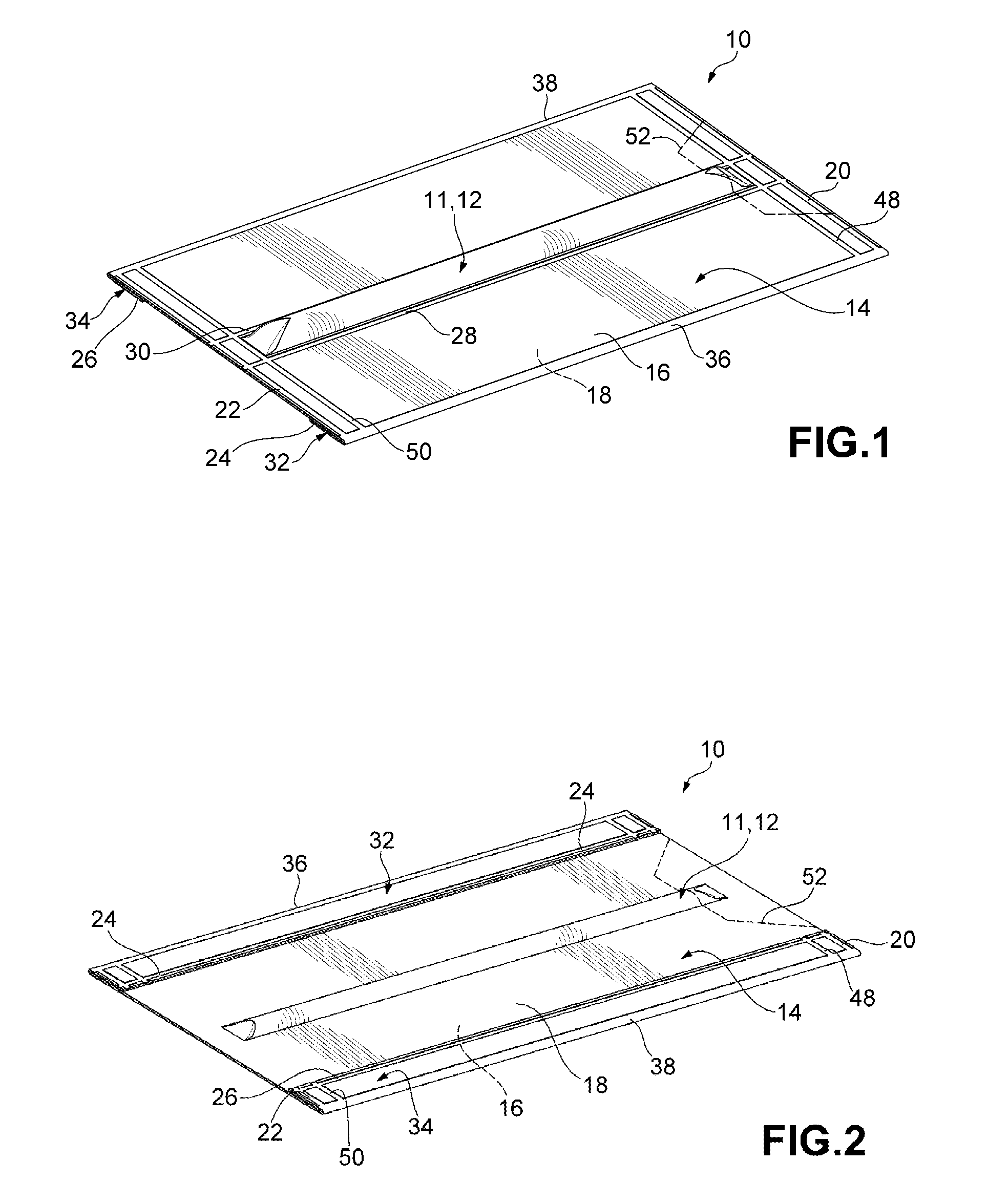 Supply packs and methods and systems for manufacturing supply packs