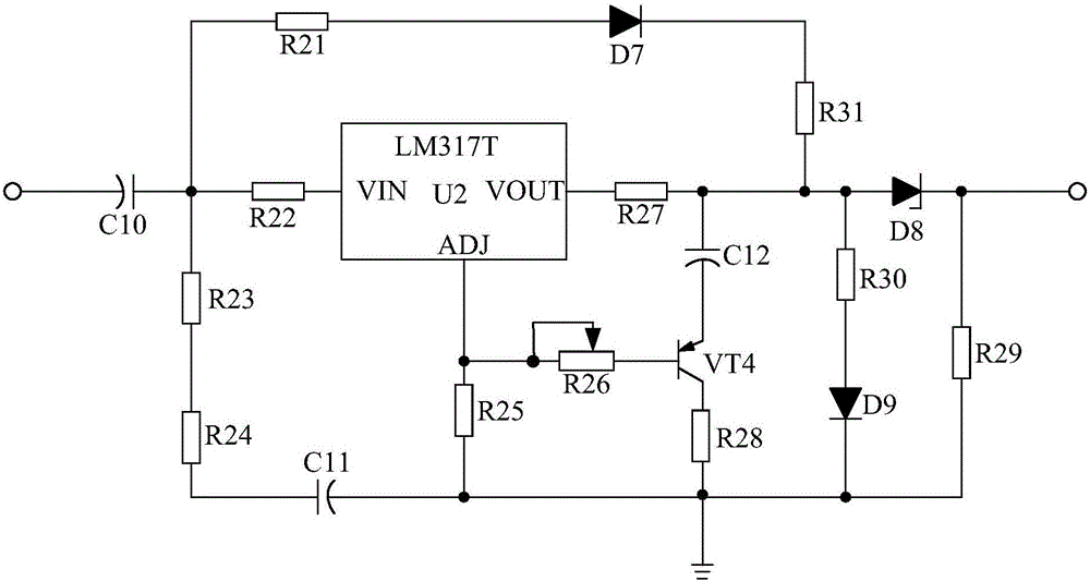 Current-enhanced bipolar switch stabilized voltage supply