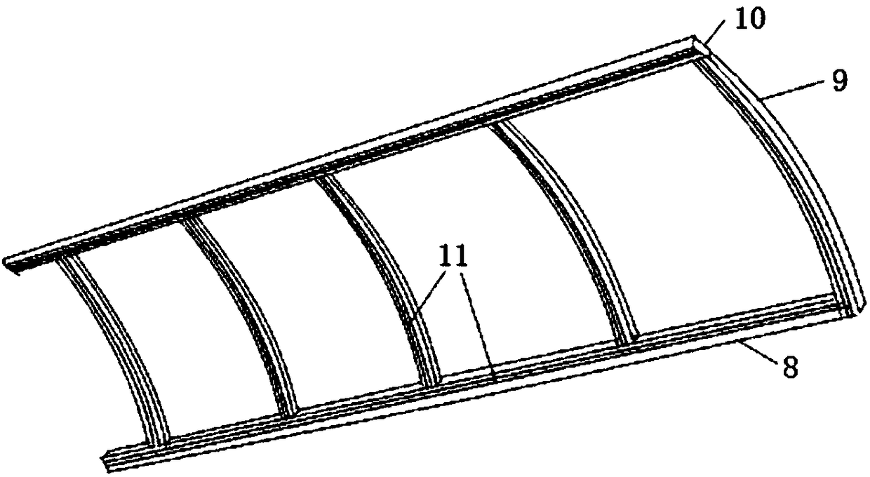 Solar sail for solar greenhouse