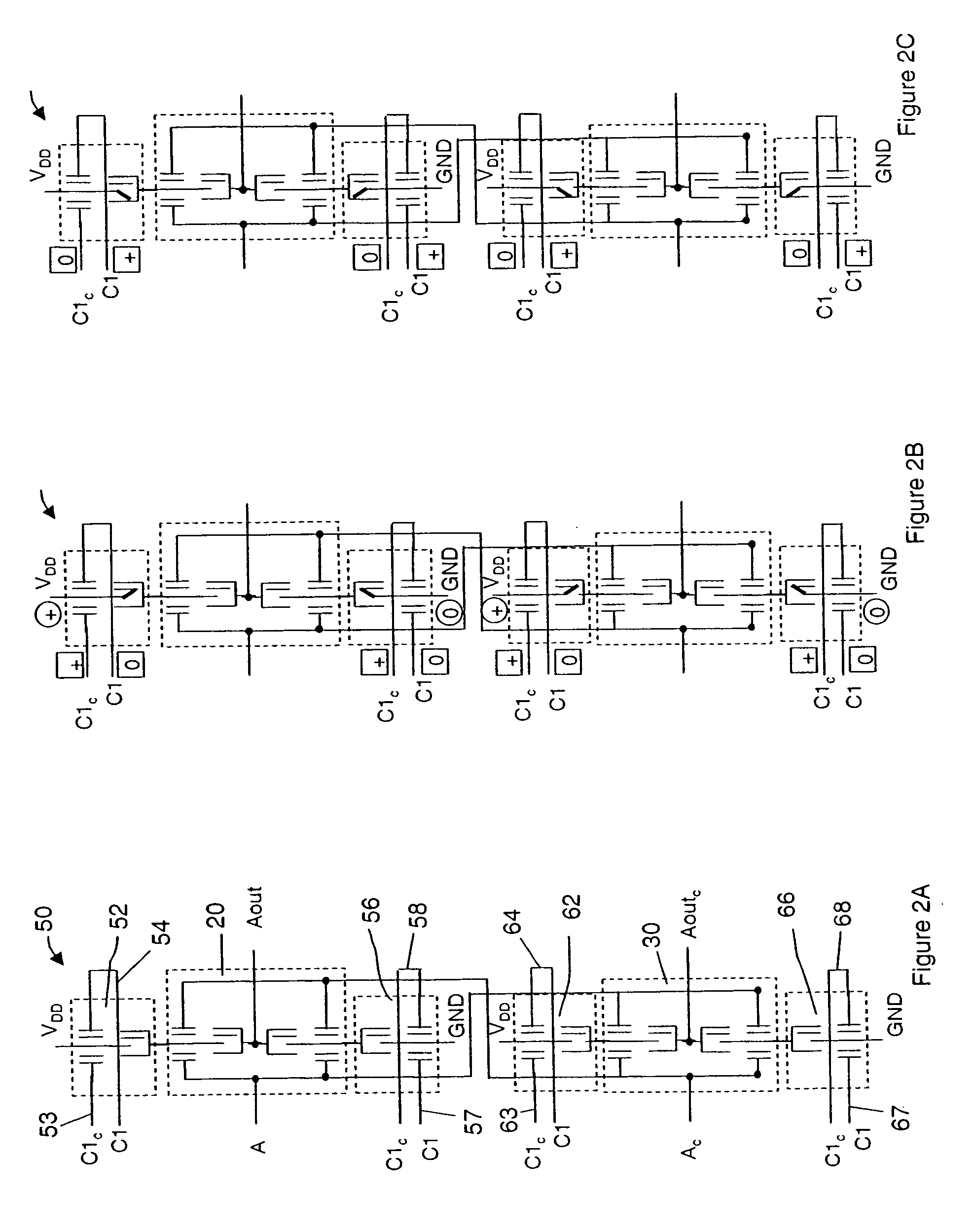 Tri-state circuit using nanotube switching elements