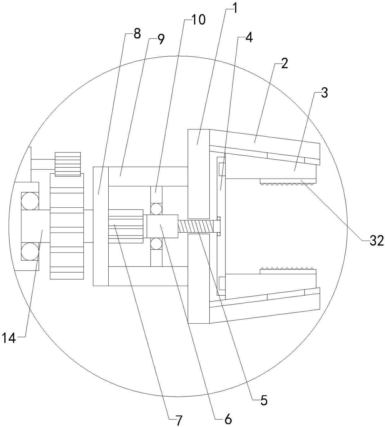 Loading and unloading equipment for automatic warehousing of goods