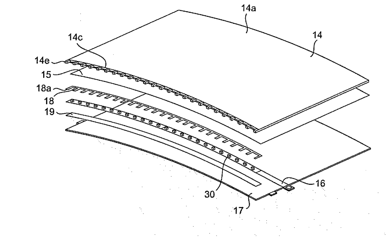 Planar lighting device