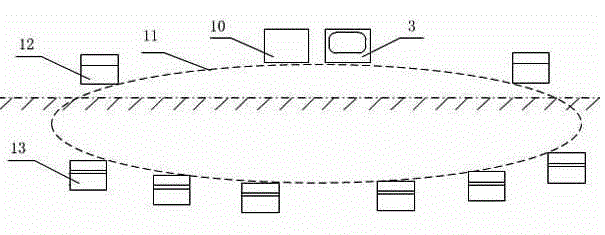 Vibration monitoring method based on sensors