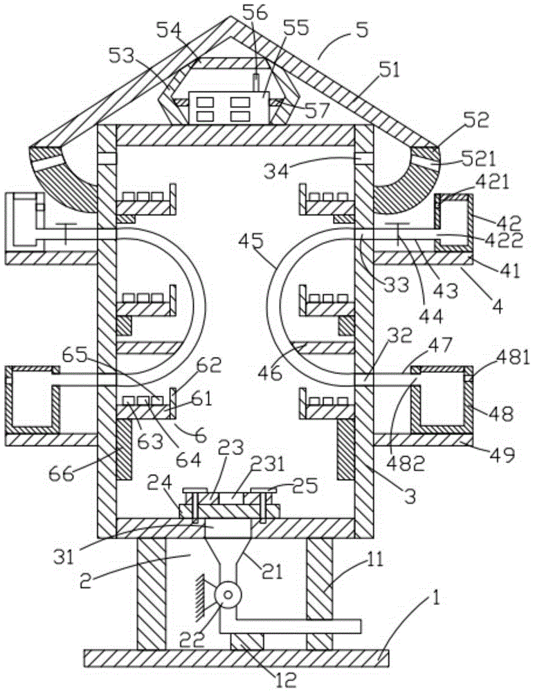 An intelligent box-type substation characterized by effective heat dissipation