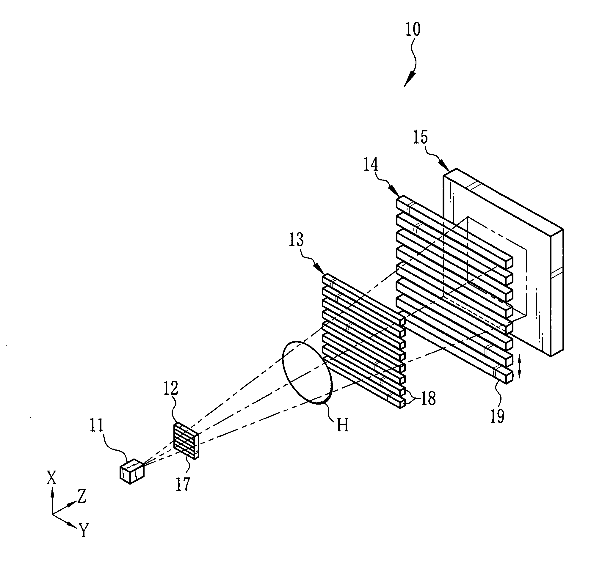 Grid for radiography and manufacturing method thereof, and radiation imaging system