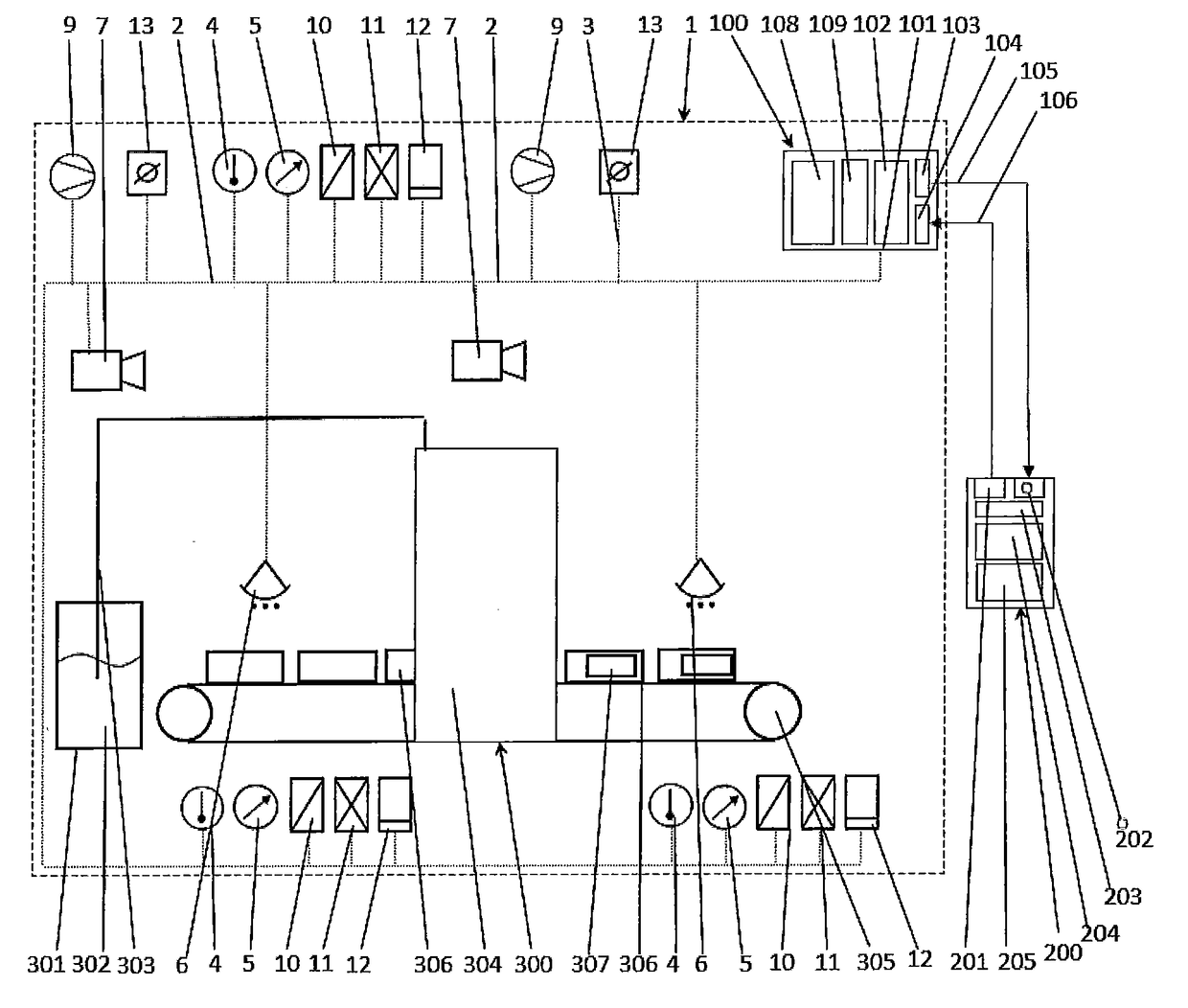 Method and device for monitoring a labeling process