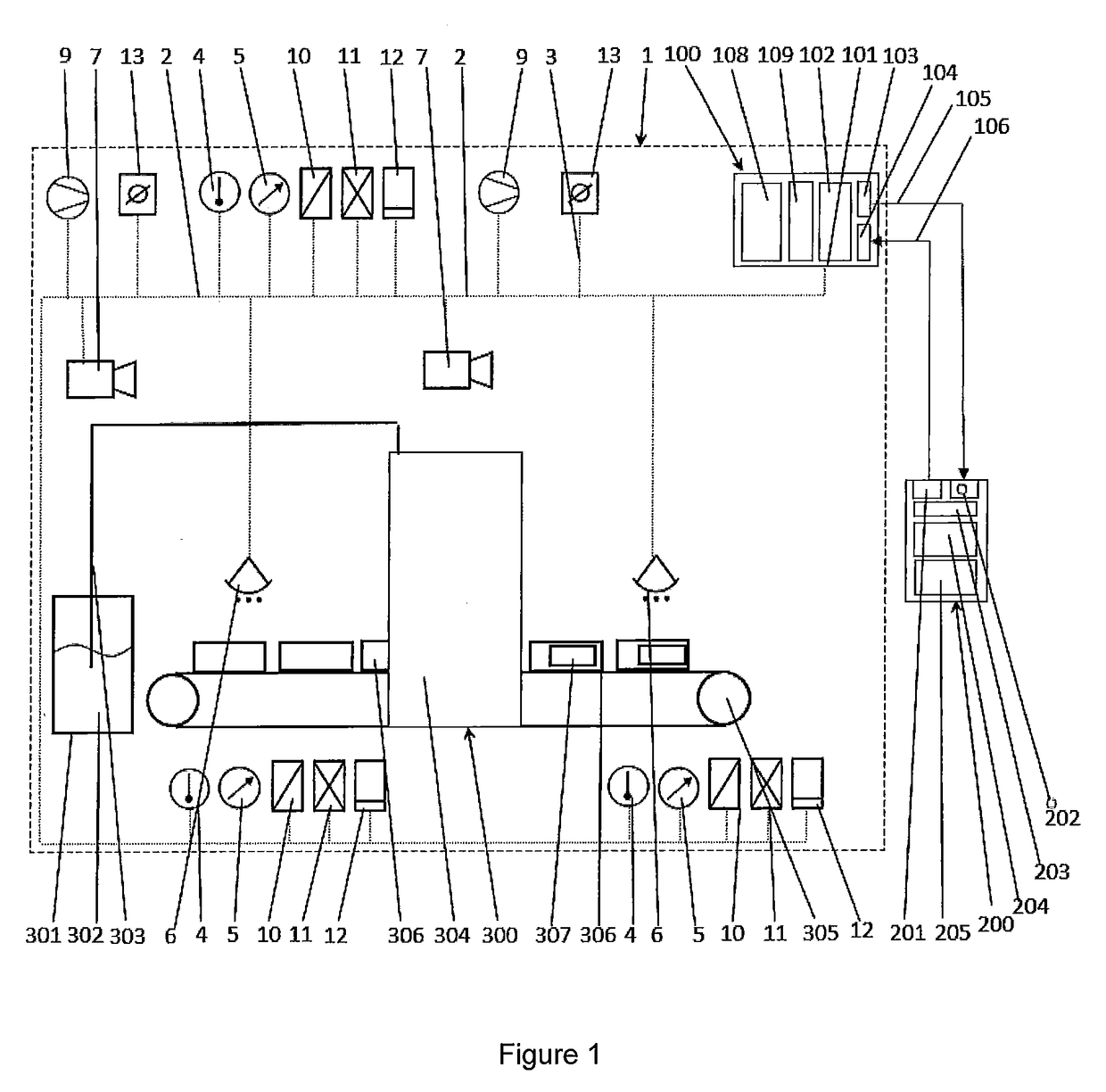 Method and device for monitoring a labeling process