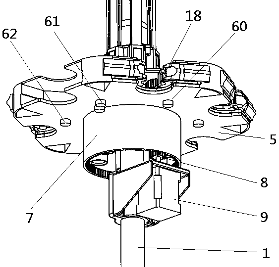 Intelligent infusion apparatus capable of automatically replacing infusion container