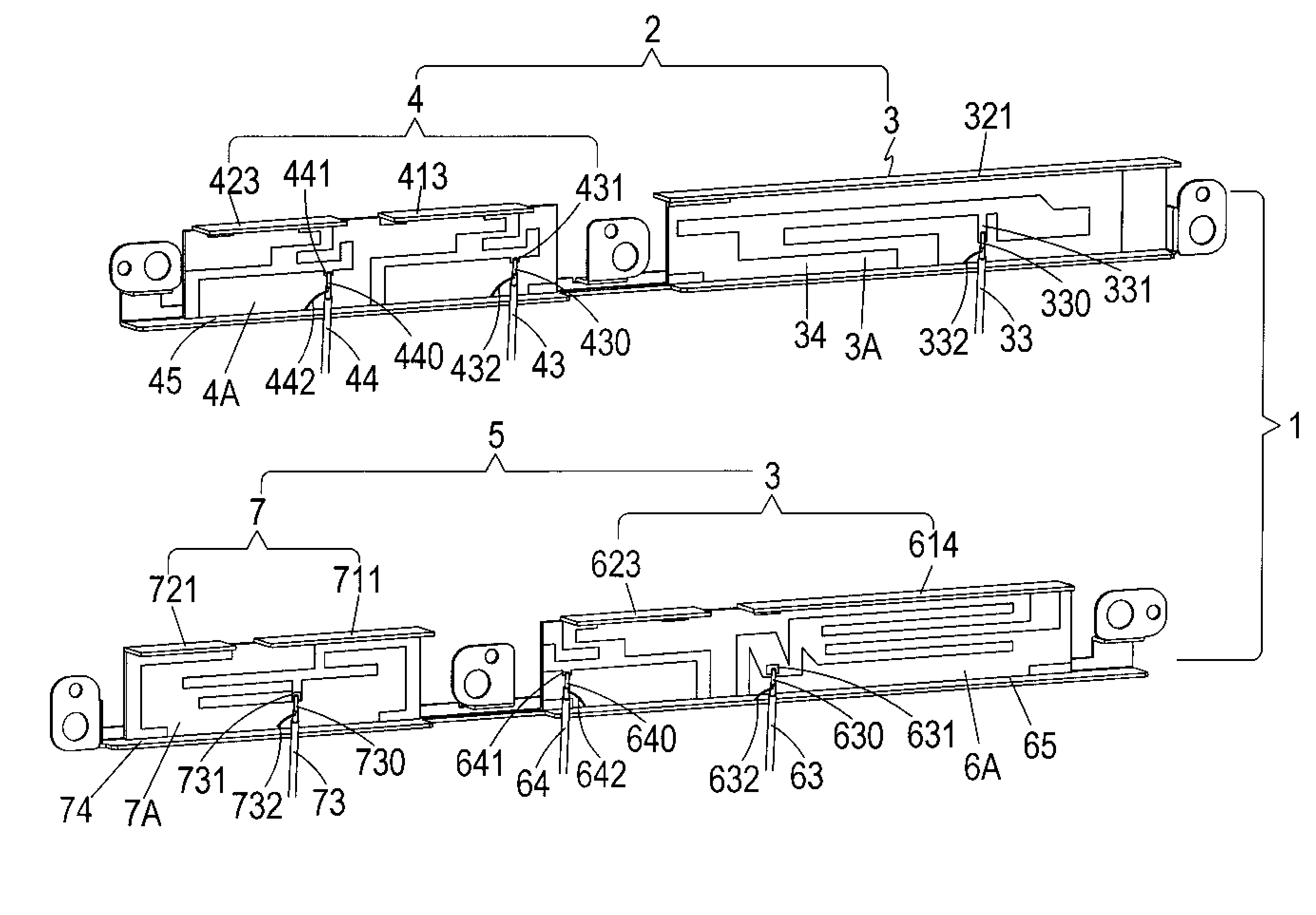 Integrated multi-band antenna module