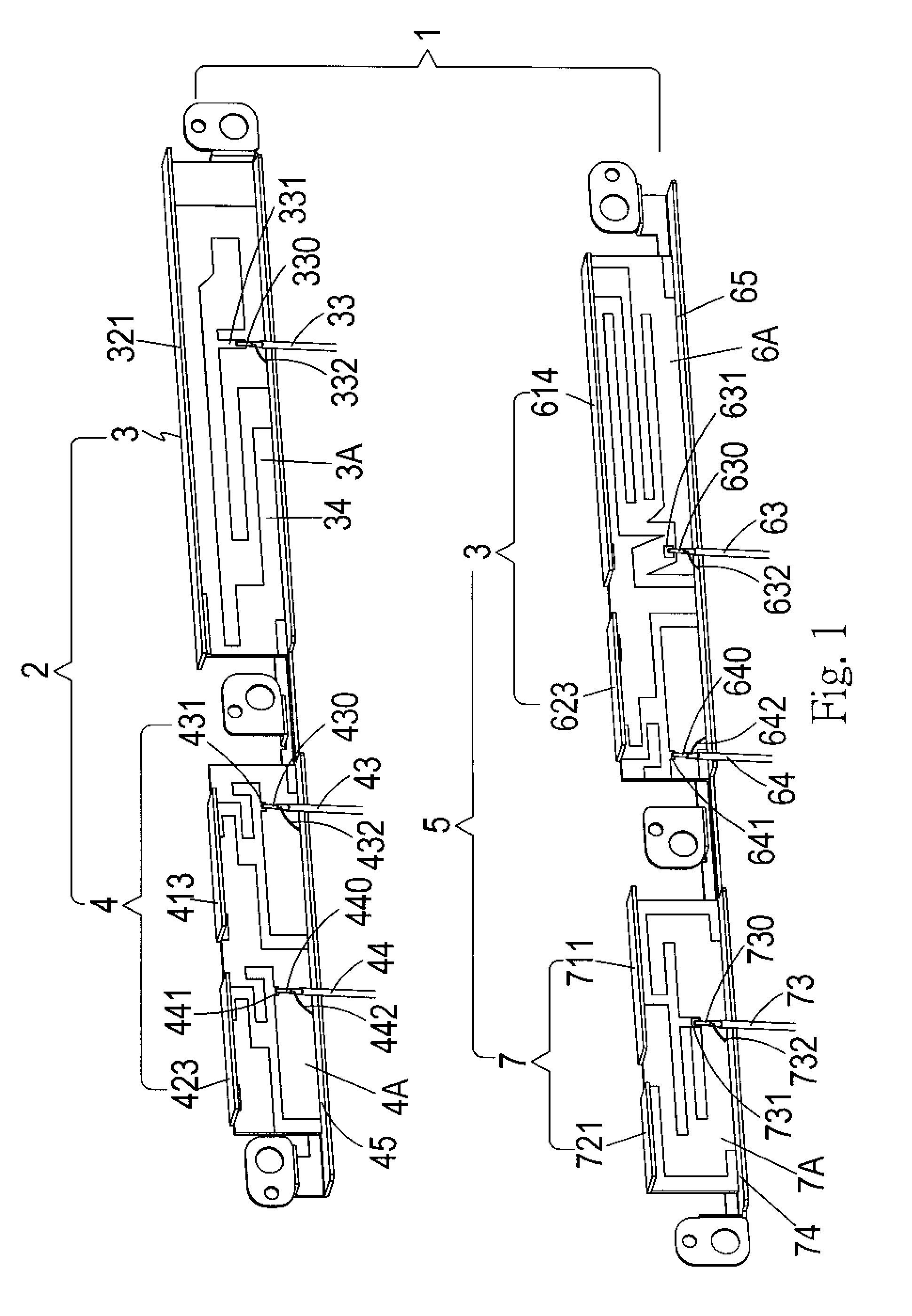 Integrated multi-band antenna module