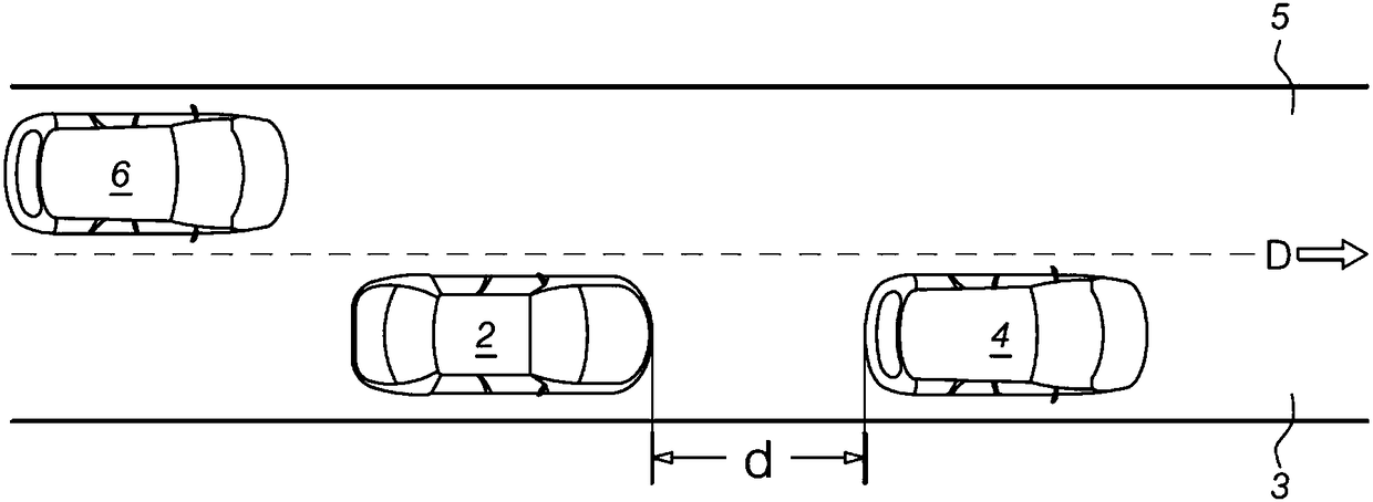 Method and system for controlling overtaken vehicle