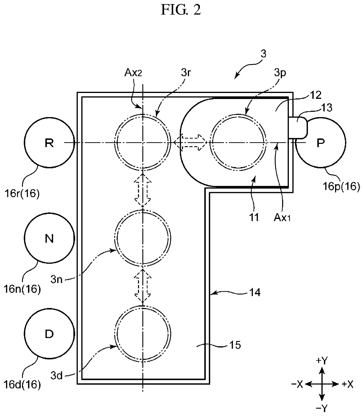 Vehicle shifter device