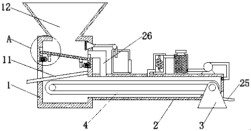 Material-returning flow manufacturing process for heavy potassium pyrophosphate