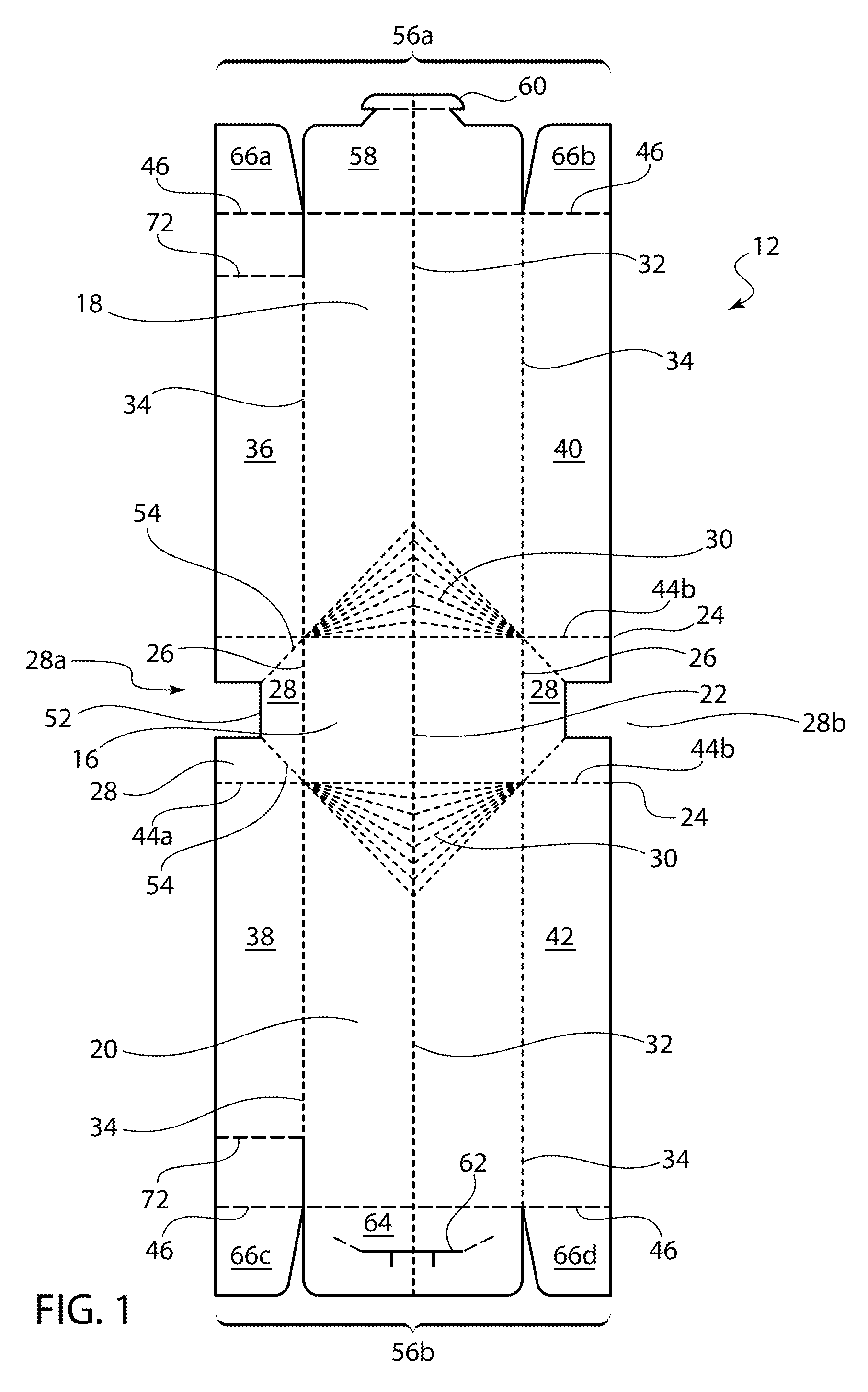 Self-sealing box for trash compactors