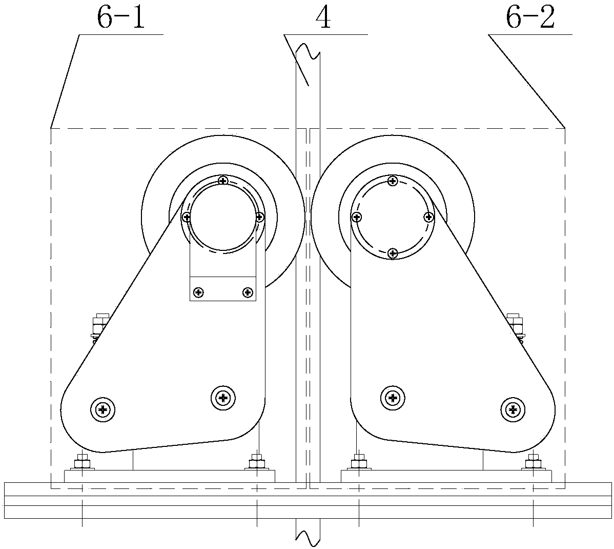 A system and method for recognizing the motion state of a wire rope unwound by a winding drum