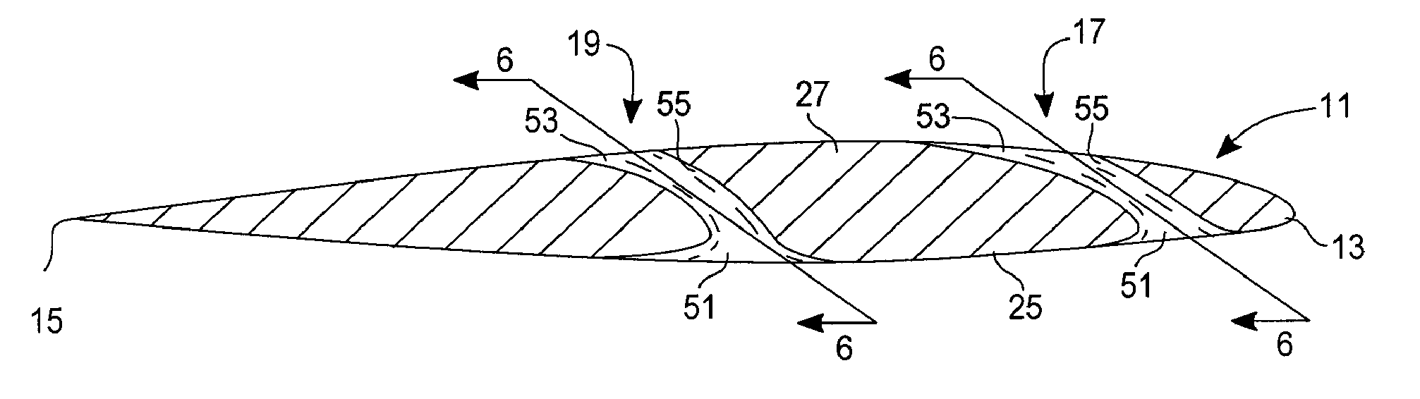 Fluid dynamic body having escapelet openings for reducing induced and interference drag, and energizing stagnant flow