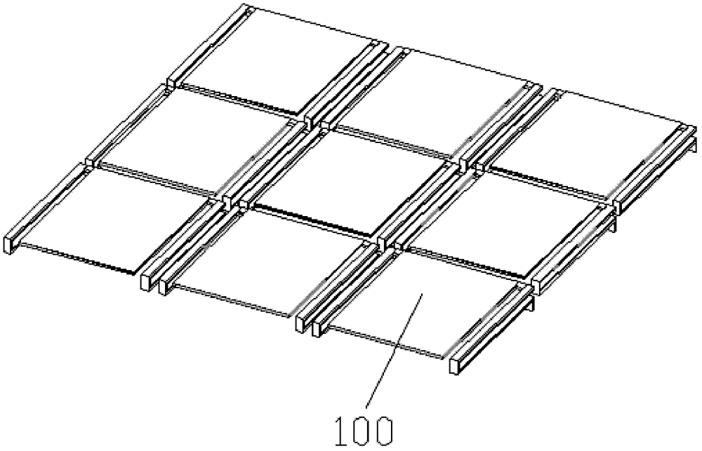 Optical reading heat-mechanical infrared detector structure and manufacturing method thereof