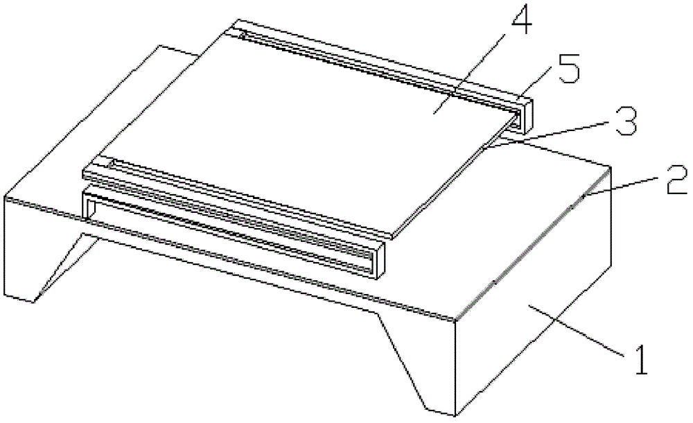 Optical reading heat-mechanical infrared detector structure and manufacturing method thereof